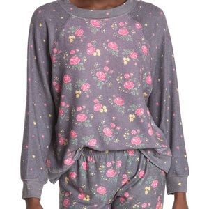 WILDFOX Floral Sweater